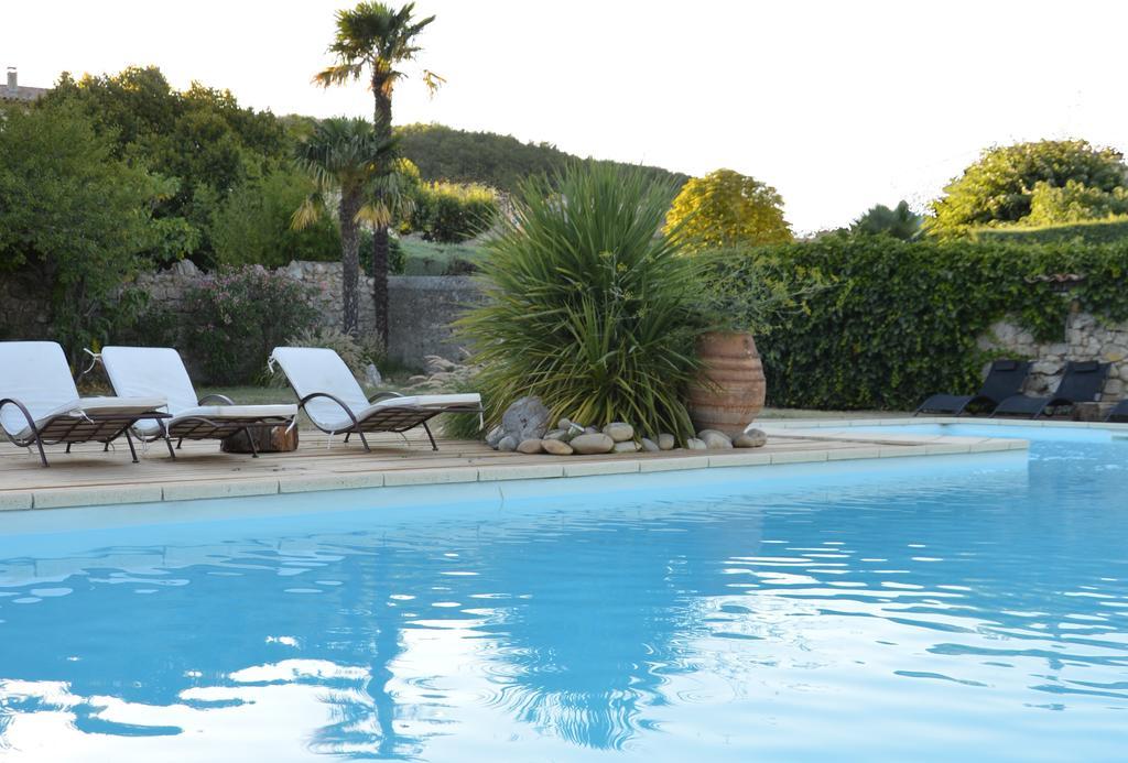 Domaine De La Manse Hotell Villeneuve-de-Berg Exteriör bild