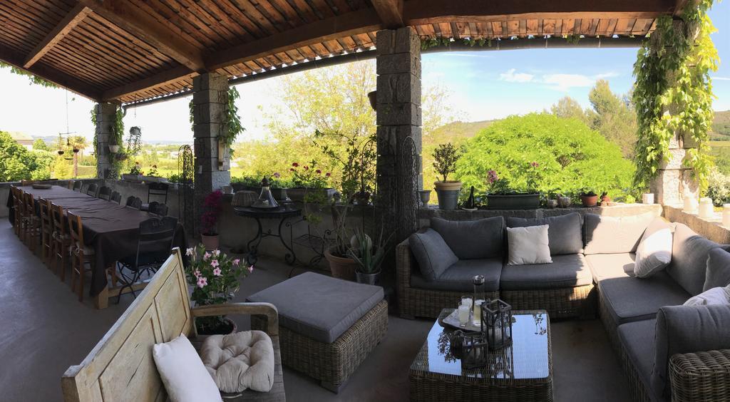 Domaine De La Manse Hotell Villeneuve-de-Berg Exteriör bild