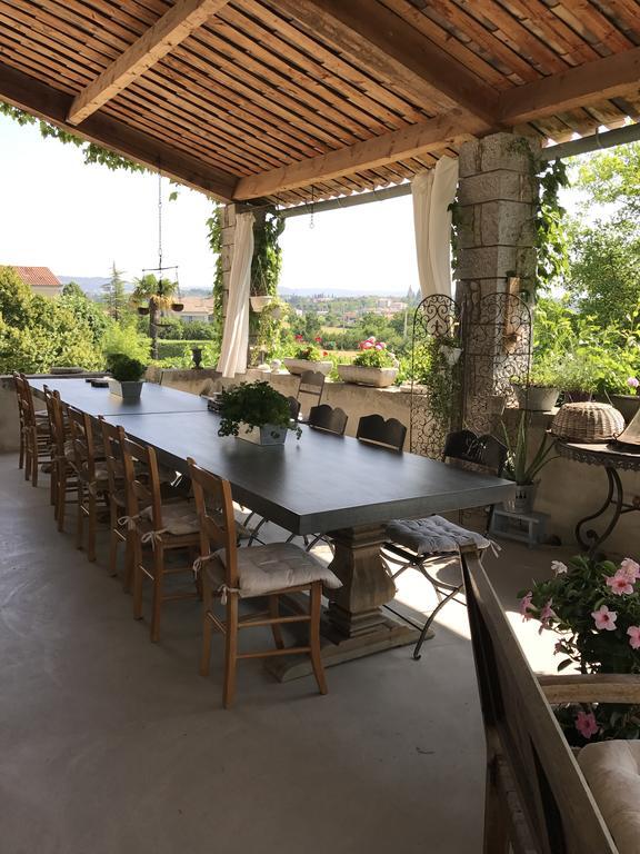 Domaine De La Manse Hotell Villeneuve-de-Berg Exteriör bild